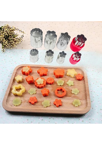 Walfos 8 Çiçek Walfos 8 Parça Paslanmaz Çelik Çiçek Yıldız Şekli Sebze Meyve Kesici Kalıp Kek Kurabiye Kesme Şekli Kek Pişirme Araçları (Yurt Dışından) modelleri