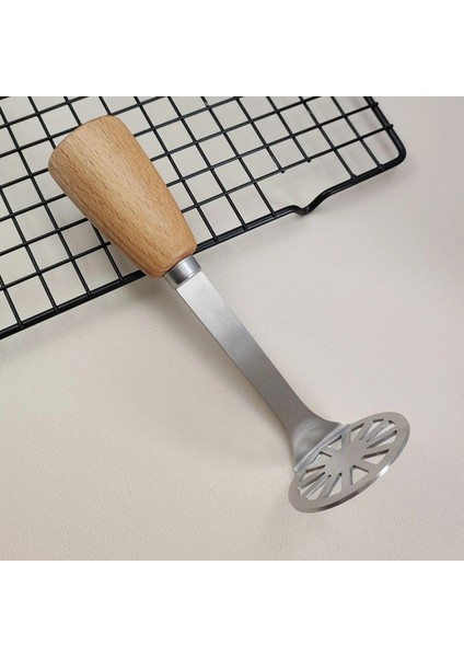 Haki Saplı Patates Presi Çocuk Yardımcı Gıda Araçları Mor Patates Püresi Ezici Paslanmaz Çelik Patates Püresi Japon Mutfak Eşyaları (Yurt Dışından) fırsatları