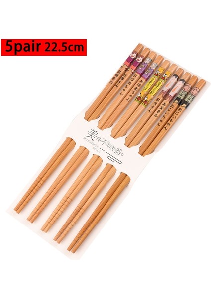 Stil 2 5 Çift Yeniden Kullanılabilir Çin Klasik Ahşap Çubuklarını Geleneksel Vintage El Yapımı Doğal Çiçek Bambu Çubuklarını Suşi Araçları (Yurt Dışından) fiyatları