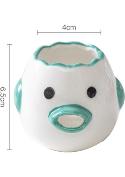 Yeşil Sevimli Tavuk Yumurta Beyaz Sarısı Ayırıcı 1 Adet Kawaii Protein Seramik Filtre Ayırıcı Pişirme Pişirme Mutfak Temel Sanat Aracı (Yurt Dışından)