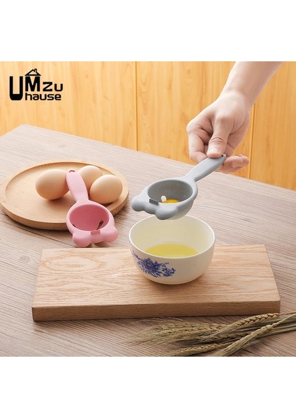 Buff Sevimli Yumurta Beyazı Sarısı Ayırıcı Tutucu Mutfak Kek Araçları Şeffaf Sıvı Filtresi Gadget Akşam Yemeği Pişirme Elek Bölücü Taşınabilir Depolama (Yurt Dışından) modelleri
