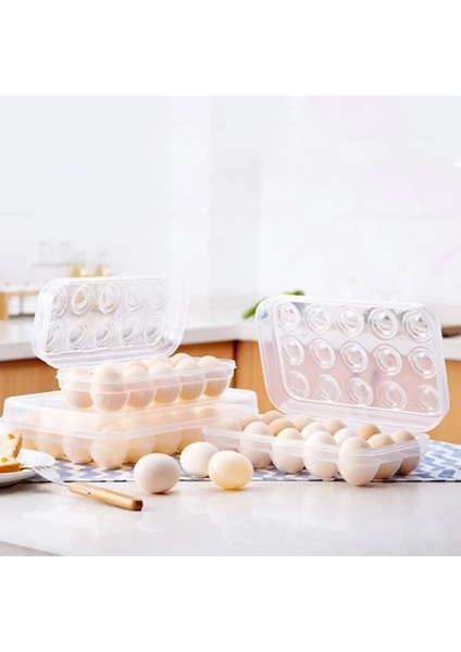 10 Izgaralar Uygun Yumurta Saklama Kutusu Istikrarlı Dikdörtgen Depolama Buzdolabı Yumurta Saklama Kutusu Yumurta Saklama Kutusu Toz Geçirmez (Yurt Dışından) fiyatları