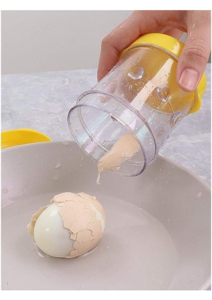 Sarı Manuel Sihirli Haşlanmış Yumurta Kabuğu Soyucu Emniyet Pp Malzeme Yumurta Ayırıcılar Mutfak Alet Aracı Geliştirilmiş Tasarım Yumurta Kabuğu Çalkalayıcı (Yurt Dışından) indirimleri