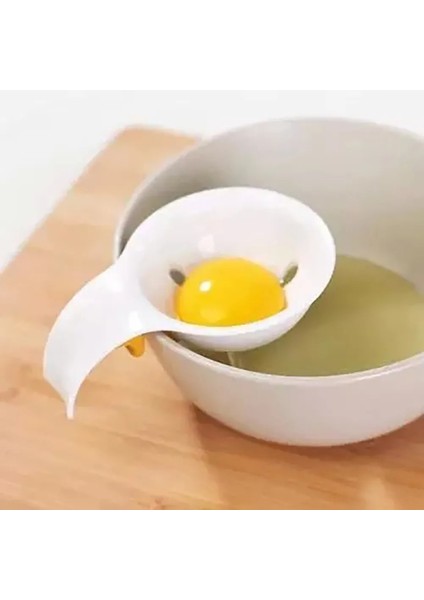 Açık Kırmızı 1 Takım Plastik Yumurta Beyaz Sarısı Ayırıcı Ev Yumurta Bölücü Mutfak Pişirme Yumurta Aracı Filtre Yumurta Ayırıcı Alet Mutfak Aksesuarları (Yurt Dışından)