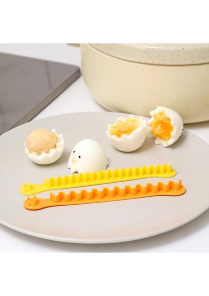 Çok Renkli 2 Adet Yumurta Dilimleyici Yapışmaz Kaymaz Kesmesi Kolay Yüksek Mukavemetli Kesme Dalgalı/testere Dişi Şekli Gıda Sınıfı Yumurta Kesici Mutfak Gadget'ı (Yurt Dışından) fiyatları