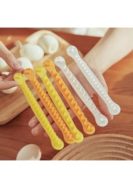 Çok Renkli 2 Adet Yumurta Dilimleyici Yapışmaz Kaymaz Kesmesi Kolay Yüksek Mukavemetli Kesme Dalgalı/testere Dişi Şekli Gıda Sınıfı Yumurta Kesici Mutfak Gadget'ı (Yurt Dışından) fırsatları