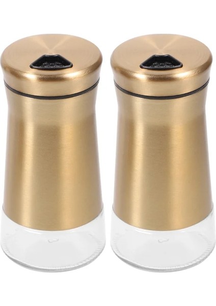 Rastgele Renk Tuz Mutfak Çalkalayıcı Baharat Biber Çalkalayıcılar Dağıtıcı Eşyaları Konteyner Şişeleri Çelik Paslanmaz Şeker Kavanoz Kavanoz (Yurt Dışından)