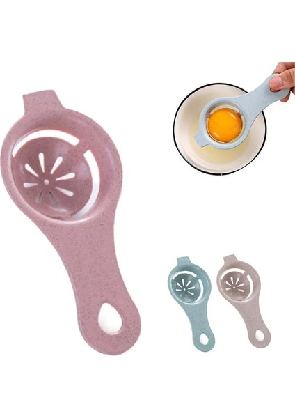 Mavi Yaratıcı Yumurta Ayırıcı Yumurta Sıvı Filtresi Elek Ayırıcı Yumurta Sarısı Bölücü Elek Ev Mutfak Şef Yemek Pişirme Gadget Cocina Sıcak (Yurt Dışından) fiyatları
