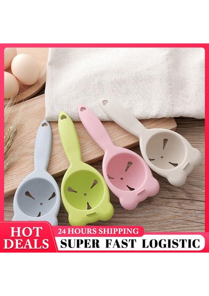 02 Yumurta Sarısı Beyaz Ayırıcılar Buğday Samanı Mini Mutfak Aksesuarları Yumurta Beyaz Ayırıcı Food Grade Mutfak Aletleri Haşlanmış Yumurta Tutucu (Yurt Dışından) fiyatları