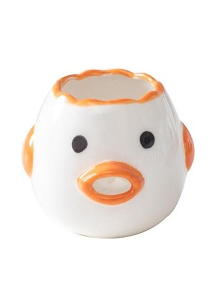 Turuncu Sevimli Karikatür Tavuk Seramik Yumurta Beyaz Ayırıcı Yumurta Sarısı Protein Ayırıcı Filtre Pişirme Araçları Pişirme Için Mutfak Aksesuarları (Yurt Dışından)