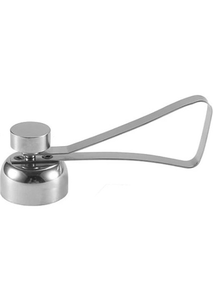Gümüş Mutfak Aracı Paslanmaz Çelik Çift Başlı Yumurta Açacağı Yumruk ve Kırma Yumurta Kabuğu Çırpma Gadget Bar Restoran Aile Bahçesi (Yurt Dışından)