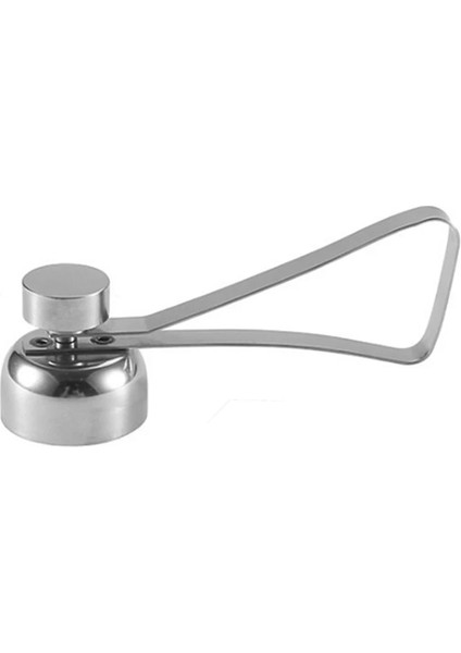Gümüş Mutfak Aracı Paslanmaz Çelik Çift Başlı Yumurta Açacağı Yumruk ve Kırma Yumurta Kabuğu Çırpma Gadget Bar Restoran Aile Bahçesi (Yurt Dışından)