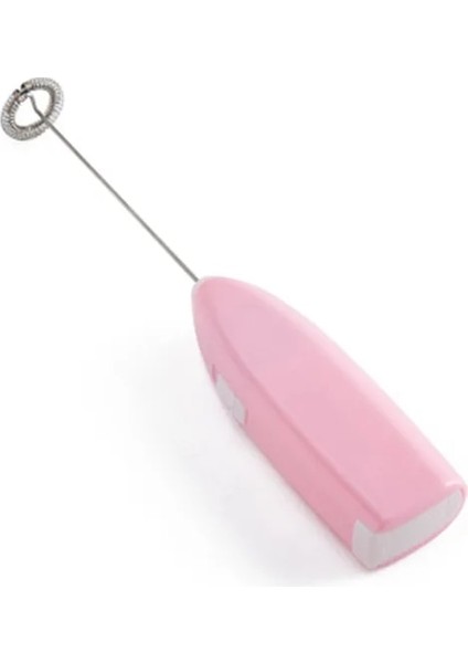 Pembe Elektrikli Kahve Mikser Şarj Edilebilir Süt Yumurta Çalkalayıcı Makinesi Frother Foamer USB Şarj Yumurta Çırpıcı El Ayarlanabilir Blender (Yurt Dışından)