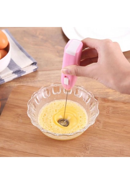 Siyah Mini Elektrikli Çırpma Köpürtücü Blender Kablosuz Kahve Çırpma Mikser Gadget El Yumurta Çırpıcı Frother Mikser Mutfak Aksesuarları (Yurt Dışından)