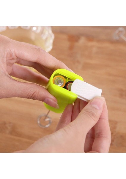 Siyah Mini Elektrikli Çırpma Köpürtücü Blender Kablosuz Kahve Çırpma Mikser Gadget El Yumurta Çırpıcı Frother Mikser Mutfak Aksesuarları (Yurt Dışından)