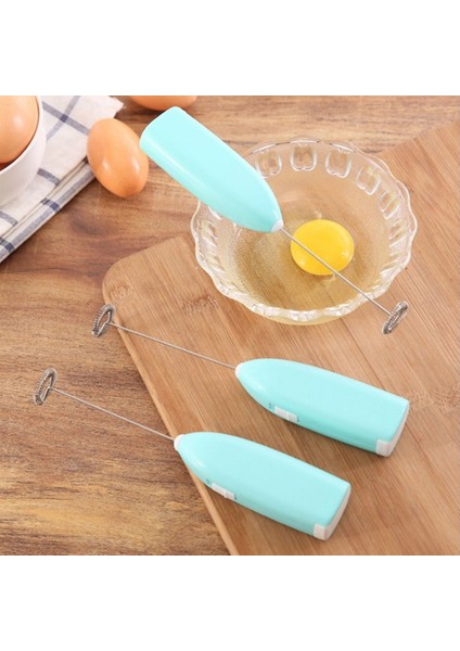 Siyah Mini Elektrikli Çırpma Köpürtücü Blender Kablosuz Kahve Çırpma Mikser Gadget El Yumurta Çırpıcı Frother Mikser Mutfak Aksesuarları (Yurt Dışından)