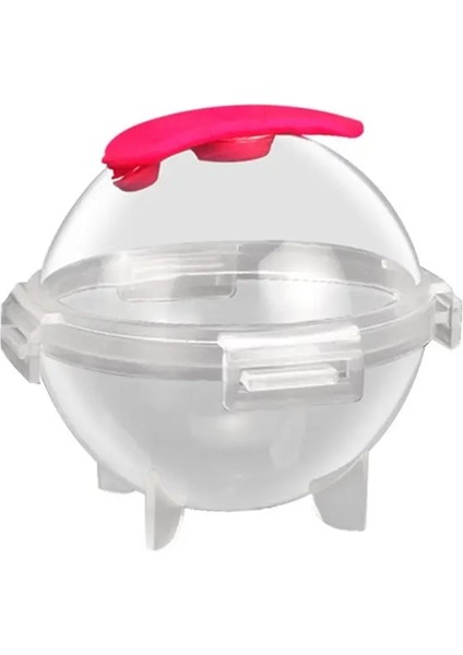 Kırmızı Küçük Buz Topu Kalıbı Gıda Sınıfı Pp Kolay Kalıptan Dıy Buz Küpü Tepsi Yuvarlak Küre Topu Makinesi Tuğla Kalıp Pp Viski Kokteyl Kalıp (Yurt Dışından)