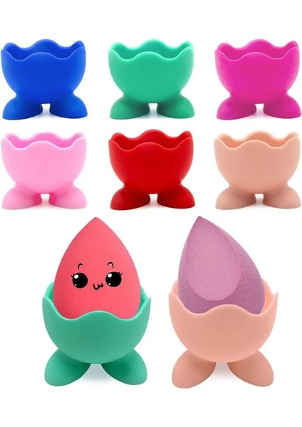 Yeşil 5 Adet Yumurtalık Tutucular Kurutma Yumurta Depolama Rafı Gıda Sınıfı Silikon Yumurta Kaçak Avcı Bardak Braketi Mutfak Kahvaltı Pişirme Araçları (Yurt Dışından) modelleri