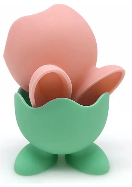 Yeşil 5 Adet Yumurtalık Tutucular Kurutma Yumurta Depolama Rafı Gıda Sınıfı Silikon Yumurta Kaçak Avcı Bardak Braketi Mutfak Kahvaltı Pişirme Araçları (Yurt Dışından) fırsatları