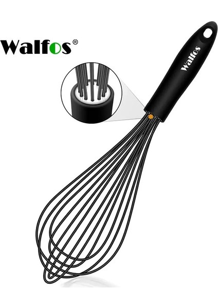 10 Inç Walfos Silikon Çırpma Paslanmaz Çelik Tel Çırpma - Isıya Dayanıklı Mutfak Çırpmaları Yapışmaz Yumurta Köpürtücü Karıştırıcı Mutfak Aracı (Yurt Dışından) modelleri
