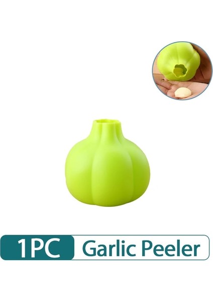 1 Adet Sarımsak Soyucu Silikon Soyma Sarımsak Presi Sarımsak Soyma Aracı Manuel Sarımsak Soyucu Ev Çok Fonksiyonlu Yuvarlak Sarımsak Presi Aksesuarı (Yurt Dışından)
