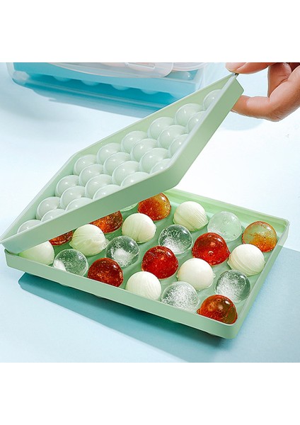 Yeşil 36 Izgaralar 1 Adet Buz Koza Hokeyi Pp Kalıp Dondurulmuş Viski 24/36 Top Popsicle Buz Küpü Tepsi Kutusu Lolipop Hediye Yapımı Mutfak Aletleri Aksesuarları (Yurt Dışından) modelleri