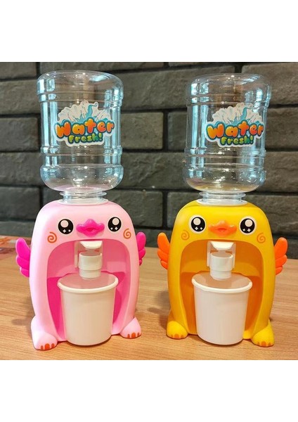 Beyaz Ördek Yavrusu Mini Su Sebili Bebek Oyuncakları Su Sebili Gerçekçi Sevimli Çocuk Sahne Ev Dekorasyonu Sevimli Küçük Oyuncaklar Küçük Süsler (Yurt Dışından) modelleri