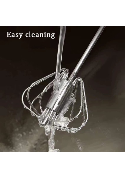 Yumurta Ayırıcı Yarı Otomatik Yumurta Çırpıcı Paslanmaz Çelik Yumurta Çırpma Manuel El Mikseri Kendiliğinden Dönen Yumurta Karıştırıcı Blender Mutfak Pişirme Aksesuarı (Yurt Dışından)