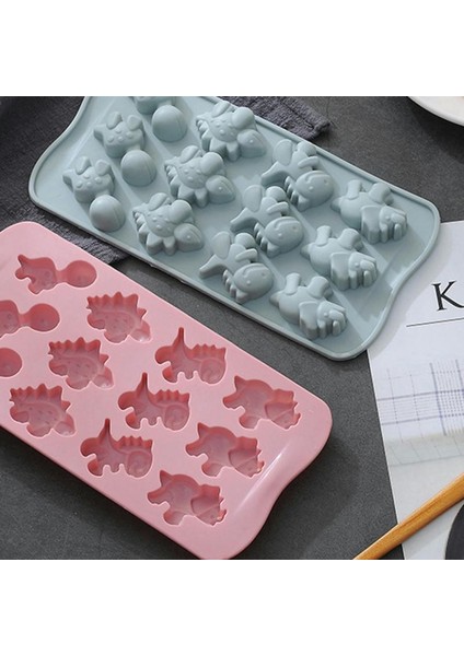 Pembe Bile Silikon Dinozor Silikon Kalıp Çikolatalı Buz Küpü Kremalı Kek Diy Yapma Aracı Mutfak Aksesuarları Gadget El Sanatları Kalıpları (Yurt Dışından) modelleri