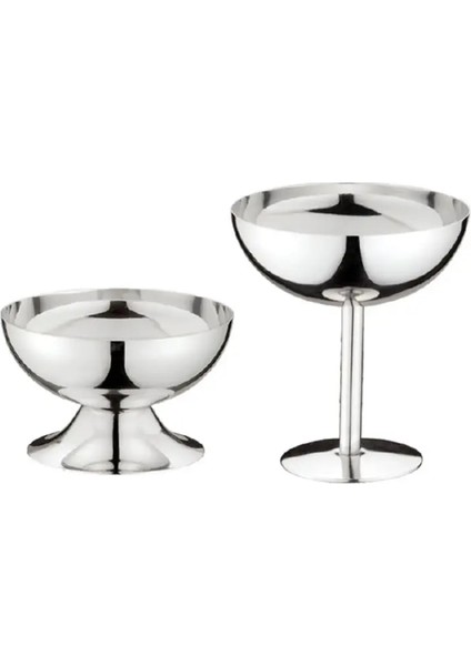 Kısa Paslanmaz Çelik Kadeh Bardak Dondurma Tatlı Salata Kasesi Meyve Tabağı Bulaşık Ktv Bar Malzemeleri R7UB (Yurt Dışından) indirimleri