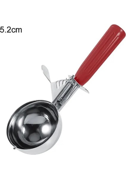 5.2 cm Paslanmaz Çelik Dondurma Kaşıkları Plastik Saplı Meyve Püre Kaşığı Dondurma Topu Kepçe Dondurma Kaşıkları Mutfak Aracı (Yurt Dışından)