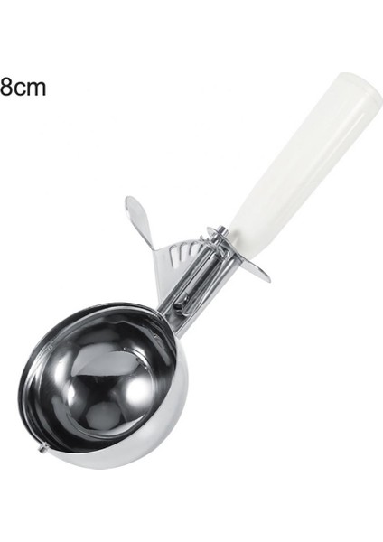 5.2 cm Paslanmaz Çelik Dondurma Kaşıkları Plastik Saplı Meyve Püre Kaşığı Dondurma Topu Kepçe Dondurma Kaşıkları Mutfak Aracı (Yurt Dışından) fırsatları