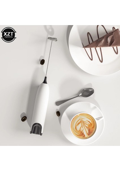 Siyah Elektrikli Süt Köpürtücü Mutfak Içecek Köpürtücü Çırpma Mikser Karıştırıcı Kahve Cappuccino Kreması Çırpma Köpüklü Manuel Karışım Bıyık Yumurta (Yurt Dışından) fiyatları