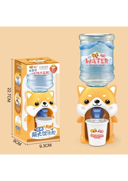 Büyük Köpek Mini Su Sebili Bebek Oyuncak Içme Suyu El Basın Su Şişesi Pompası Soğutucu Gerçekçi Sevimli Çocuk Cosplay Sahne Ev (Yurt Dışından)