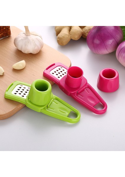 Yeşil Mini Sarımsak Dilimleme Soyucu Zencefil Rende Kıyıcı Manuel Sarımsak Öğütücü Baskı Planya Sebze Fındık Otlar Kesici Mutfak Aracı (Yurt Dışından) fiyatları