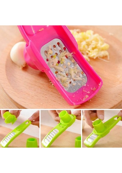 Yeşil Mini Sarımsak Dilimleme Soyucu Zencefil Rende Kıyıcı Manuel Sarımsak Öğütücü Baskı Planya Sebze Fındık Otlar Kesici Mutfak Aracı (Yurt Dışından) modelleri
