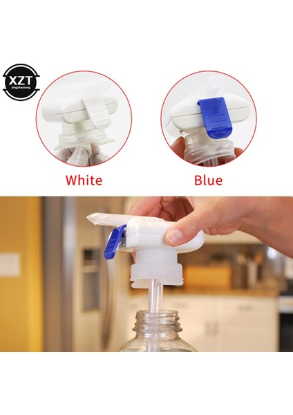 Beyaz Çanta Otomatik Içecek Sebili Elektrikli Su Pompası Ev Portakal Suyu Süt Su Sebili Içme Çeşmesi Basın Pipet Kaynağı (Yurt Dışından)