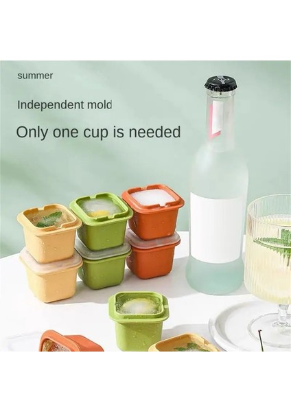 2pcs-01 Buz Küpleri Topu Silikon Kalıp Viski Diy Buz Küpleri Makinesi Buz Tepsisi Hızlı Frezzer Yapma Araçları Kokteyl Içecek Için Buz Kalıp (Yurt Dışından)