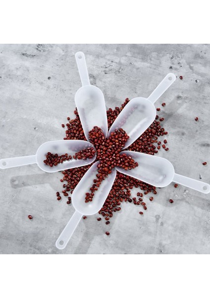 Dikdörtgen 1 Adet Mini Plastik Buz Küreği Mutfak Gereçleri Un Gıda Şeker Dondurma Kepçe Ölçüm Kepçe Kürek Parti Mutfak Gereçleri (Yurt Dışından)
