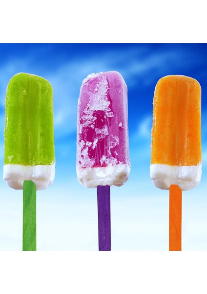 Renk 93MM (100 Adet) 20/100/500 Adet Dondurma Dondurma Çubuğu Doğal Tahta Çubuklar Dondurma Kaşığı El Sanatları Sanat Dondurma Lolly Mutfak Kek Araçları (Yurt Dışından) modelleri
