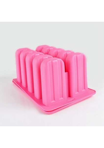 B Kırmızı Ev Yapımı Dondurma Silikon Kalıp Yeniden Kullanılabilir Popsicle Kalıp Şerbet Kalıp Yapımı (Yurt Dışından) modelleri