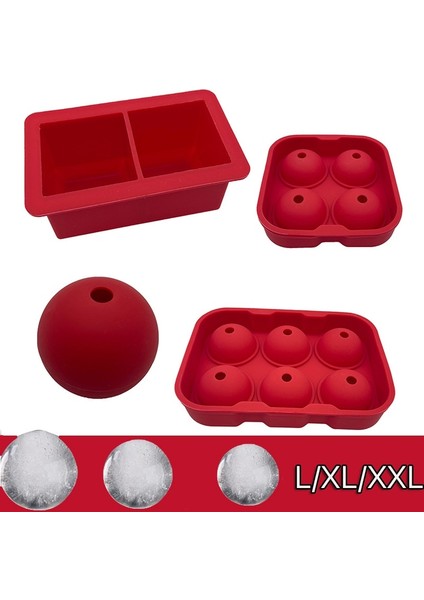 Küresel 5.5 cm Silikon Buz Topu Makinesi Viski Için Buz Blok Kalıp Büyük Bpa Ücretsiz Yuvarlak Şekil Buz Küpü Tepsi Makinesi Kalıp Çerçeve Yaz Gadget (Yurt Dışından) fiyatları