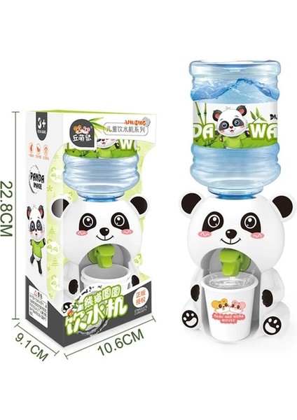 Büyük Panda Mini Su Sebili Bebek Oyuncak Içme Suyu El Basın Su Şişesi Pompası Soğutucu Gerçekçi Sevimli Çocuk Cosplay Sahne Ev (Yurt Dışından)