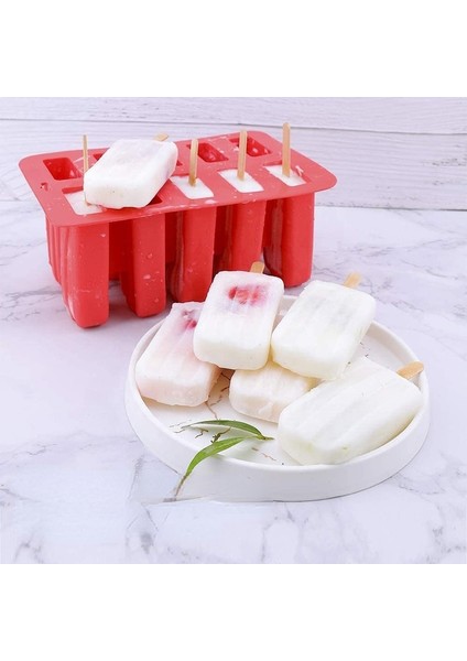 Beyaz Silikon Dondurma Kalıp Makinesi Küp Ev Çocuk Mutfak Yemek Bar Gadget Araçları Aksesuarları Malzemeleri (Yurt Dışından) fırsatları