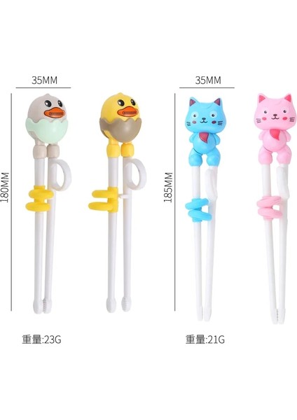 Gösterildiği Gibi 1 Çift Sevimli ve Yeniden Kullanılabilir Taşınabilir Yemek Çubukları Çocukların Öğrenmesi Için Yemek Çubukları, Çocukların Aydınlanması Için Yemek Çubukları (Yurt Dışından) fırsatları