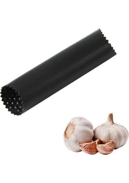 Siyah 1 Adet Silikon Sarımsak Soyucu Sarımsak Rulo Striptizci Silikon Sarımsak Soyma Tüpü Yükseltme Rulo Tüp Sarımsak Araçları (Yurt Dışından)