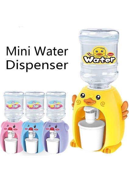 Küçük Mor Domuz Mini Su Sebili Bebek Oyuncak Içme Suyu El Basın Su Şişesi Pompası Soğutucu Gerçekçi Sevimli Çocuk Cosplay Sahne Ev (Yurt Dışından)