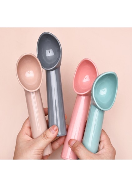 Pembe Dondurma Tatlı Kaşığı Popsicle Meyve Püresi Kürek Yaratıcı Çay Kaşığı Yaz Partisi Buz Hokeyi Yapma Aracı Mutfak Aksesuarları (Yurt Dışından) fırsatları