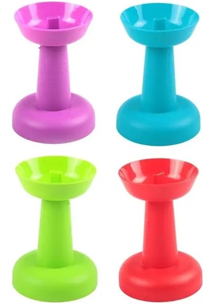 Karışık Renk 4 Adet Damla Ücretsiz Popsicle Tutucu Yeniden Kullanılabilir Dondurma Çubuğu Dondurma Koni Dondurulmuş Davranır Tutucu Kız Erkek Dondurma Aksesuarları (Yurt Dışından)