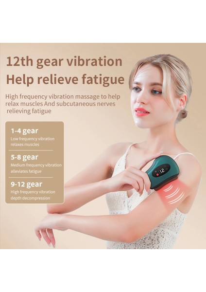 GRADE12 Titreşim Kazıma Tahtası Yüz Gua Sha Elektrikli Taş Kaldırma Masaj Sökücü Nazolabial Kıvrımlar Gevşeme Cihazı Güzellik Yeni (Yurt Dışından) fiyatları